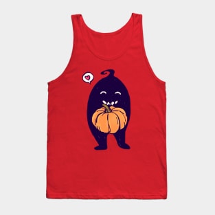 happy krobus with his favorite pumpkin Tank Top